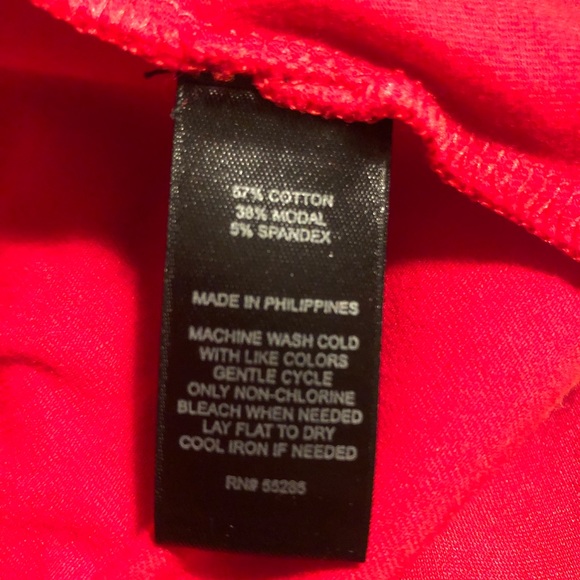 ❤️Express Red High Neck T shirt Dress Comfy - Picture 3 of 3